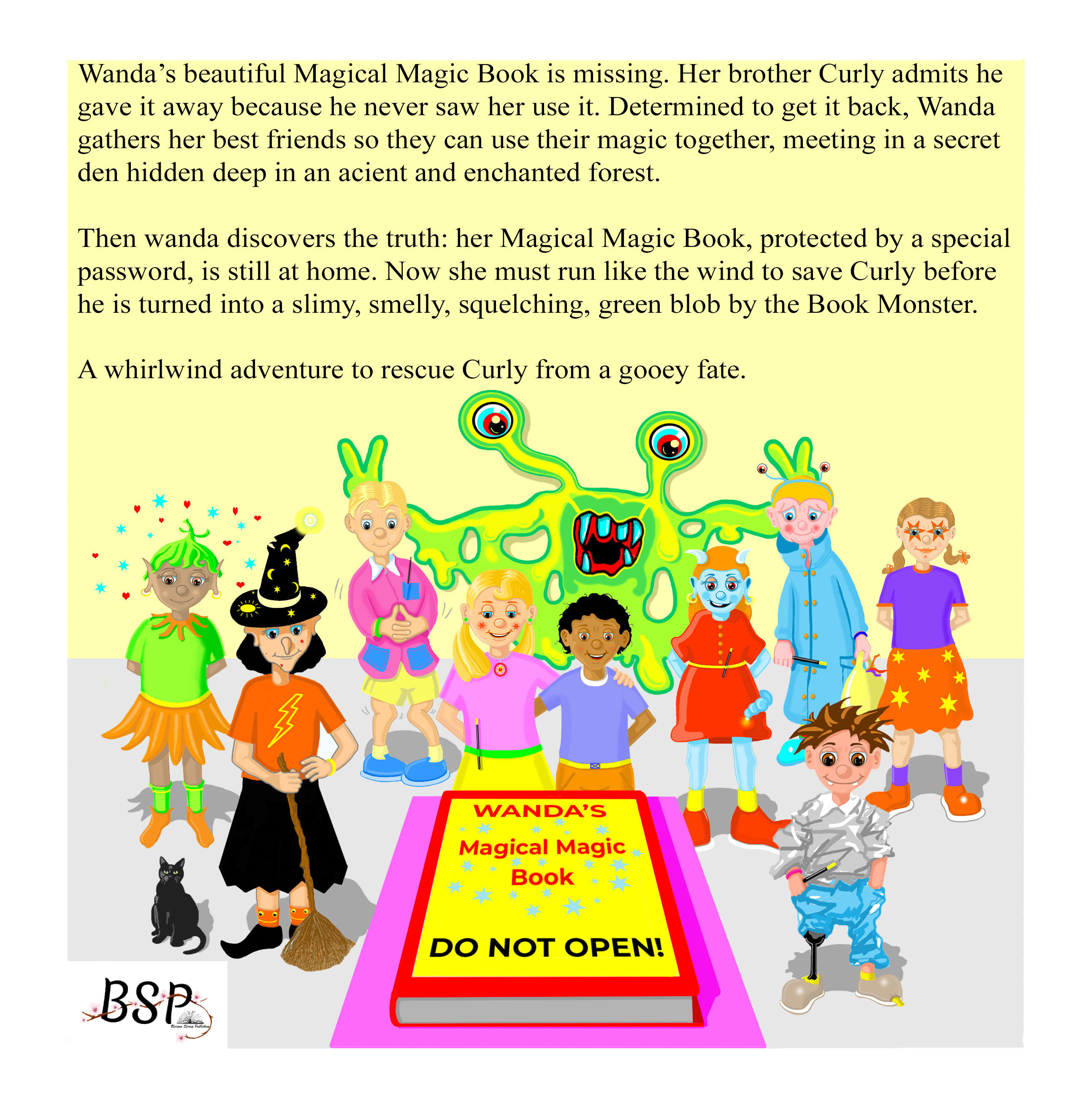 Back Cover- Book of Monster-Wanda